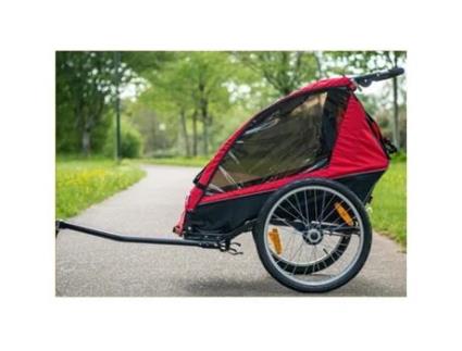 Carrinho de Bebé / Atrelado 2 em 1 para Crianças Fixação no Cubo 2 Rodas OPTIMIZ L71Xl56Xh60