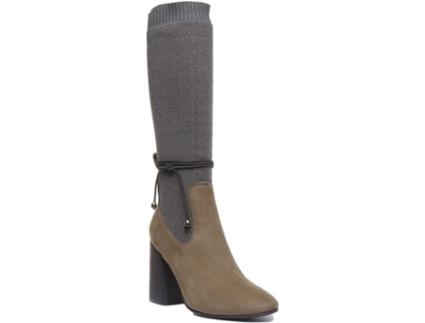 Botas de Mulher JUSTINREESS ENGLAND Pele Verde (37)