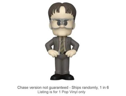 Figura Funko THE OFFICE Dwight Vinil Soda Chase Envio 1 Em 6