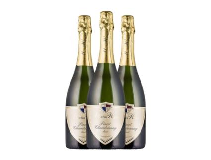 Espumante MARTIN WASSMER Pinot Chardonnay Sekt Brut Baden (0.75 L - 3 Unidades)