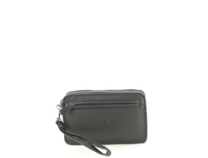 Bolsa FRANCINEL Em Clássico Elegante Dividido Separados Por Um Pele