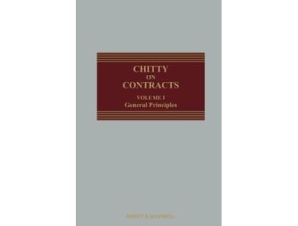 Livro Chitty on Contracts de Professor Hugh Beale (Inglês - Capa Dura)