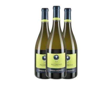 Vinho branco UMANI RONCHI Vellodoro Pecorino Terre di Chieti (0.75 L - 3 Unidades)