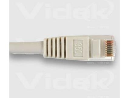 Cabo de Rede VIDEK (RJ45 - 2 m - Amarelo)