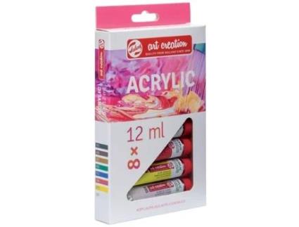 Tinta Acrílica ROYAL TALENS Artcreation 12 Ml Conjunto de 8