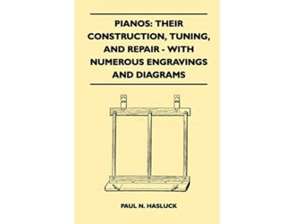 Livro Pianos Their Construction Tuning And Repair With Numerous Engravings And Diagrams de Paul N Hasluck (Inglês)