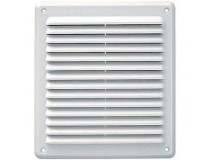 Grelha Aparafusada 204X230 Pvc Branco com Rede Mosquiteira Passagem de Ar 180Cm2 LA VENTILAZIONE