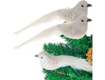 Christmas Tree Baubles Birds 2 Pcs. RUHHY 22338