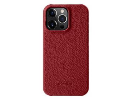 Capa para iPhone 15 Pro Max MELKCO Pele Sintética Vermelho