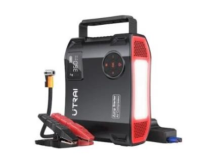 Compressor de Ar Bomba de Pneu Car Booster Starting Device 4 em 1 2000A 16000Mah 150Psi UTRAI Jstar 5-Jump Starter  UTRAI