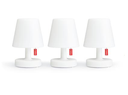 Candeeiro Portátil Edison The Mini Set de 3 Uso Exterior e Interior 9.7X15Cm Cada Um em Polipropileno FATBOY 103804