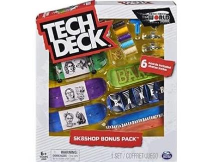 Brinquedo TECH DECK Sk8shop Bonus Pack (6 anos - 8.98x8.11x1.93 cm)