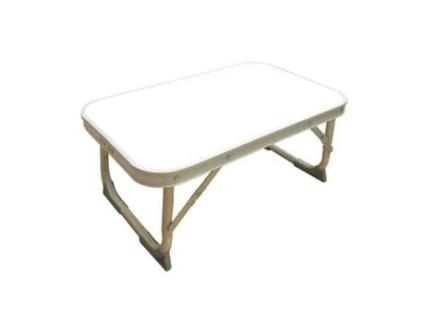 Mesa de praia dobrável para camping, piscina, terraço, cama, portátil, em alumínio.