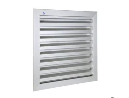 Grade de Ventilação 200X200Mm Alumínio Cinza RENSON 41122