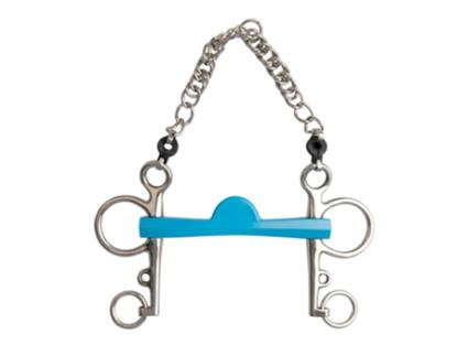 Mordeu Flexi Port Pelham 7 Cm Prateado 130 Mmmetalab