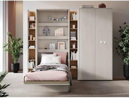 Cama Queen Size AMBIHOME Aglomerado de Madeira (90x200cm)