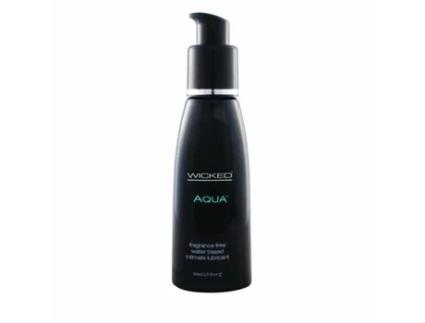 Lubrificante à Base de Água Livre de Fragrâncias Aqua 60 ml WICKED