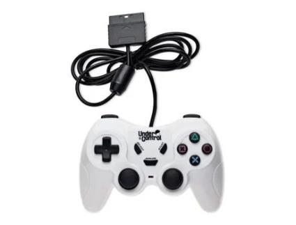Controlador Ps2 com Fio Branco PROXIMA