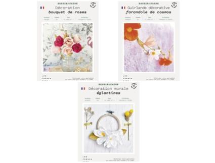 Caixa de Papel Faça Você Mesmo Casamento Decorações Florais Completas Les French Kits