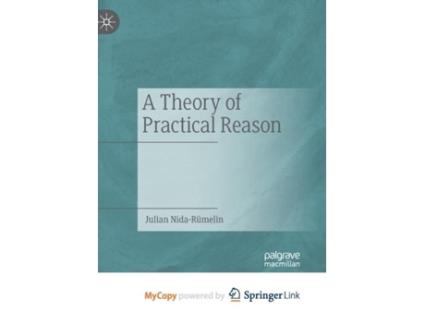 Livro A Theory of Practical Reason de NidaRumelin Julian NidaRumelin (Inglês)