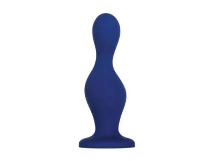 Vibrador Anal Cassini Preto GENDER X IN'S & OUT'S (Azul - ABS - Ø 3,8 cm)