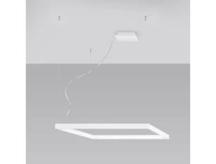 Candeeiro de Teto Led SOLLUX (Aluminio - Nelya M - Branco - 3000K)