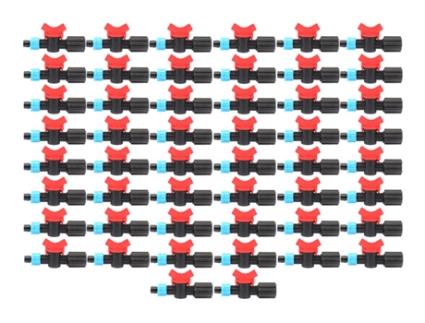 Válvula Escalonada de Fita de Irrigação Por Gotejamento 16Mm X 1/2 Rosca Fêmea. Pacote de GNCGARDEN