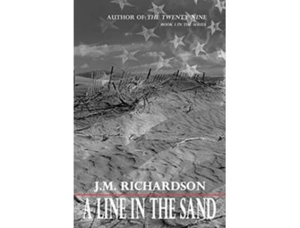 Livro A Line in the Sand de J M Richardson (Inglês)