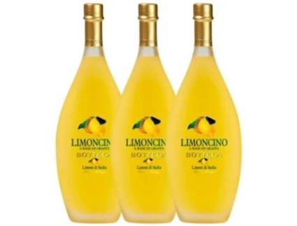 Licores Bottega Gold Limoncino 1 L (Caixa de 3 unidades)