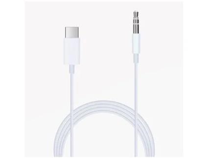 Cabo Adaptador Usb Type-C para Jack de 3 5 Mm para Wiko Power U20 Cabo Plug And Play para Fones de Ouvido Rádio Do Carro… PH26