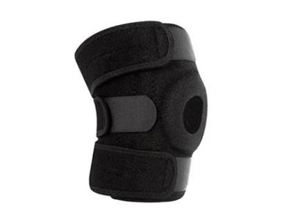 Patela Aberta de Menisco de Apoio de Joelho de Neoprene Ajustável, Ideal para Artrite, Reabilitação e Prevenção de Lesões YC