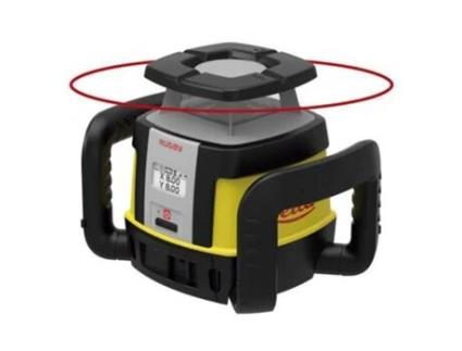 LEICA GEOSYSTEMS - Nível laser giratório Rugby CLH com licença CLX400