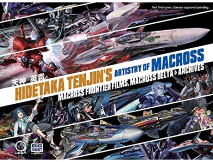 Livro Hidetaka Tenjins Artistry of Macross de Hidetaka Tenjin (Inglês - Capa Dura)