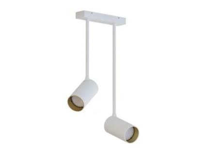 Candeeiro NOWODVORSKI Mono Long Ii White/Gold (Branco - Aço Pintado)