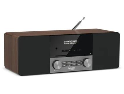 TECHNISAT Digitalradio 3 Portátil Analógico e Digital Branco Prateado Noz