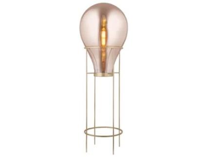 Candeeiro de Pé Hatann LUMINECA L 50X158 Cm Âmbar