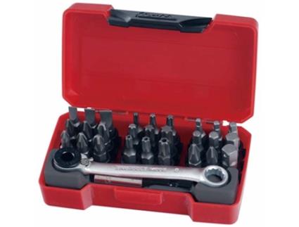 Conjunto de bits TENGTOOLS 167360106 com catraca reversível Tm029 29 unidades