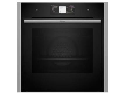 Forno a Vapor Combinado Integrado 71L 60Cm a Ecoclean Preto B64Ft33N0 NEFF