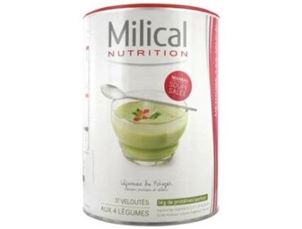 Sopa Hiperproteica de 4 Legumes 544 gSabor: Alho-poró e Aipo MILICAL