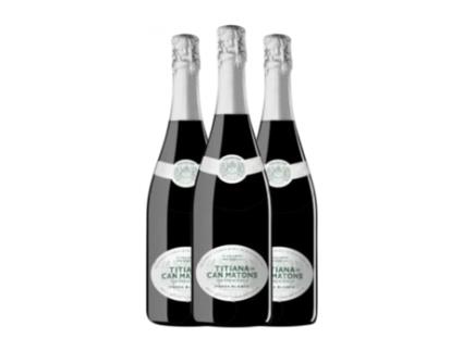 Vinho branco CAN MATONS Titiana Pansa Blanca Brut Nature Alella Reserva (0.75 L - 3 Unidades)