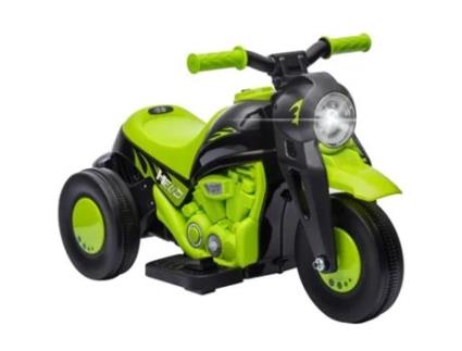 Mota Elétrica para Crianças Pp e Metal Cor Verde 80X36X43 5 Cm AIYAPLAY