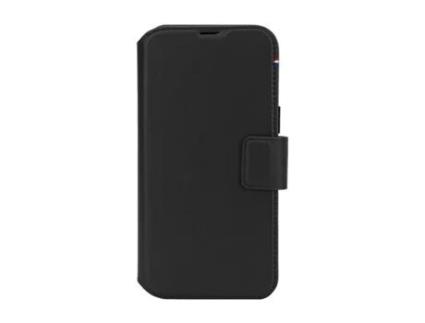 Capa Fólio Magsafe Concha Amovível para iPhone 16 Plus DECODED com Porta-Cartões Preto