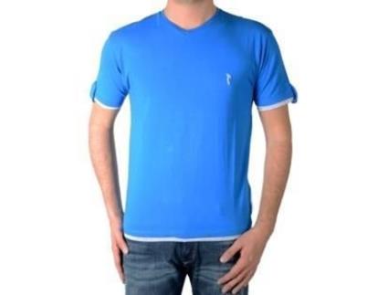 T-Shirt de Homem MARION ROTH Azul (XXG)