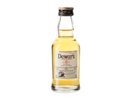 Whisky Blended DEWAR'S 12 Anos Garrafa Miniatura (0.05 L - 12 Unidades)