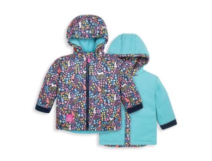Casaco Reversível Impermeável e Polar para Bebé JOJOMAMANBEBE
