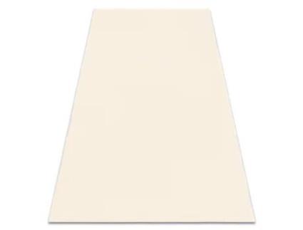 Tapete DYWANY LUSZCZOW Lavável Moderno Creme Antiderrapante Poliéster Bege (160x220cm)