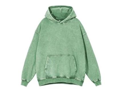 Sweatshirt Vintage de Mulher GCAOKEAO Lã Verde (XL)