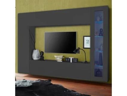 Armário de Tv Moderno Móvel de Parede Sala de Estar Note Ledge WEB FURNITURE