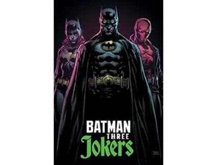 Livro Absolute Batman Three Jokers de Geoff Johns (Inglês - Capa Dura)