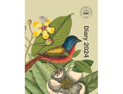 Livro Royal Botanic Gardens Kew Deluxe A5 Diary 2024 de Calendars e Carousel (Inglês)
